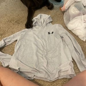 under armor running shirt with hood dry fit